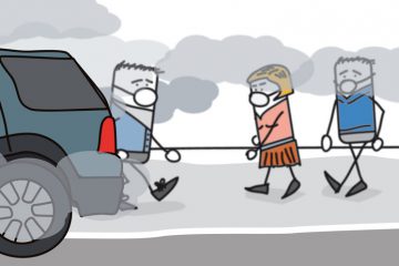 illustration pollution